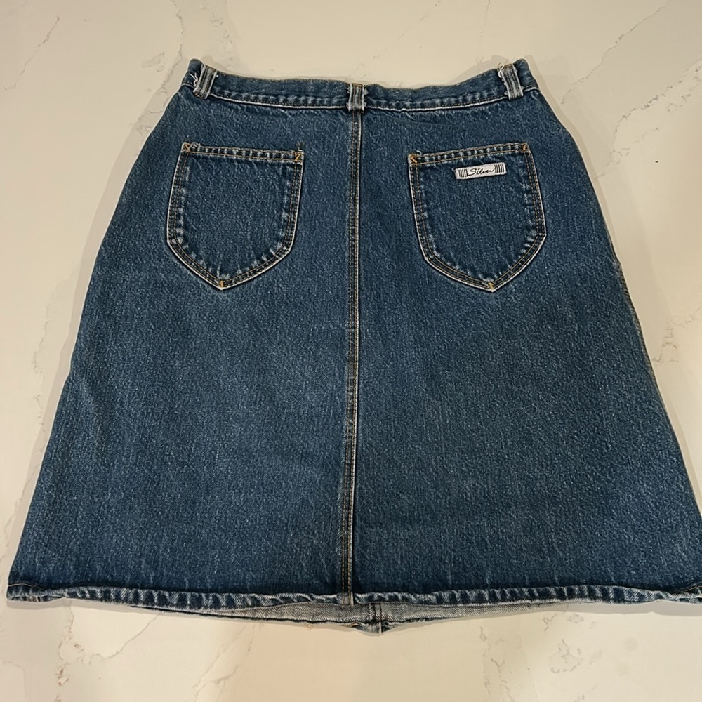 Silver Jeans Denim A-Line Skirt Size 26 Small